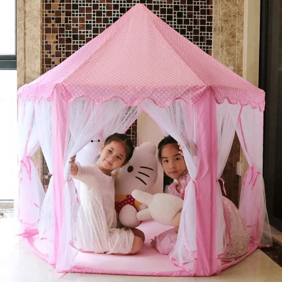 Princess castle play tent house for kids - Dreamy playhouse for your little princess