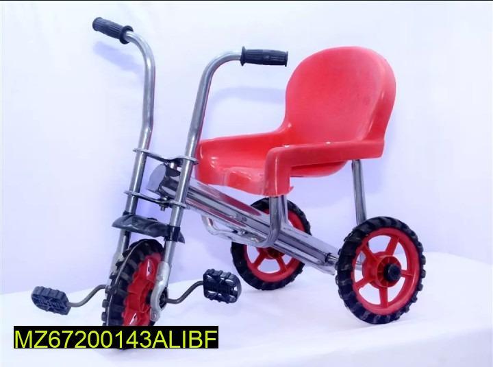 Kids Tricycle with Comfortable Seat – Sturdy 3-Wheel Children’s Bicycle