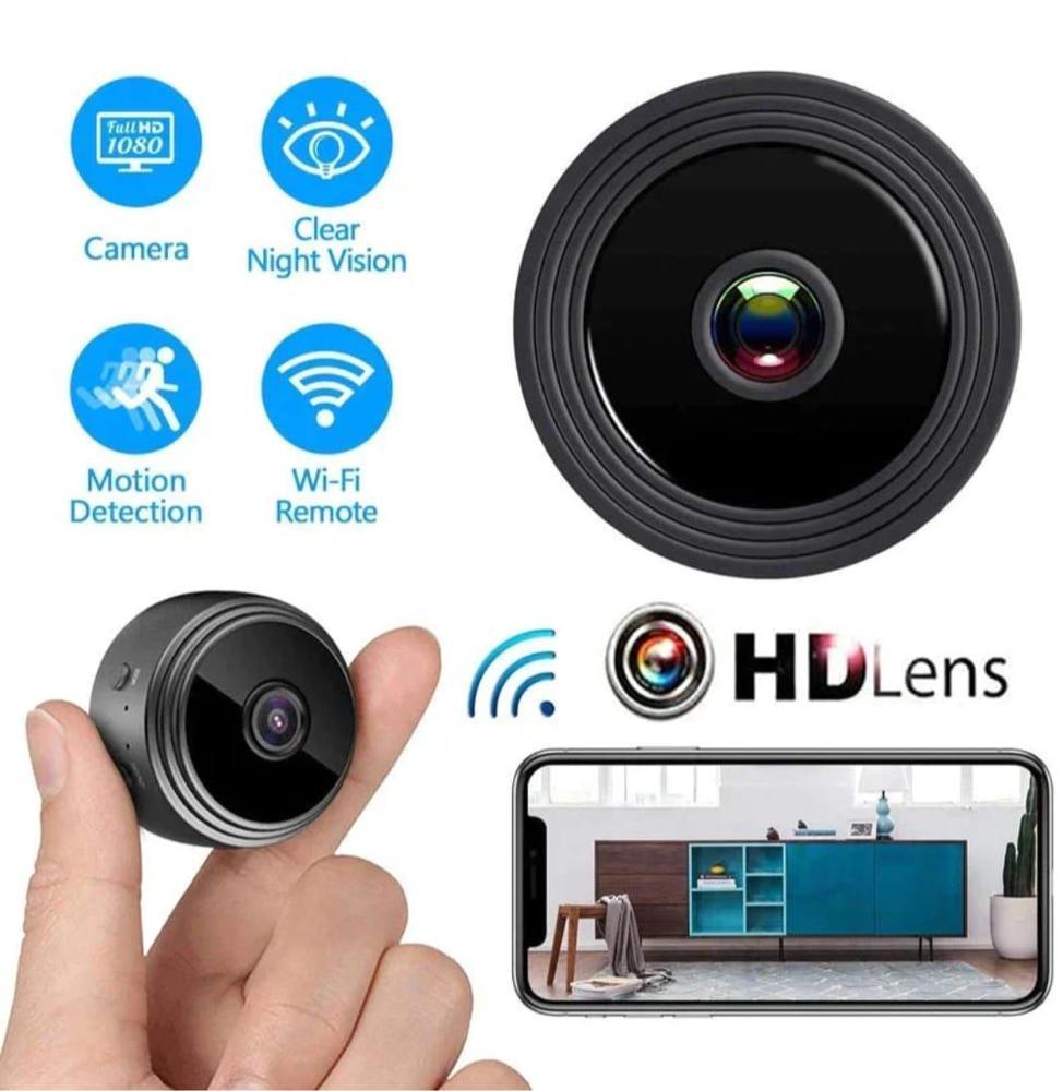 Mini WiFi 1080P HD Security Camera – 150° Wide Angle, Night Vision & Motion Detection
