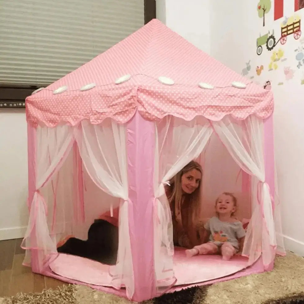 Princess castle play tent house for kids - Dreamy playhouse for your little princess