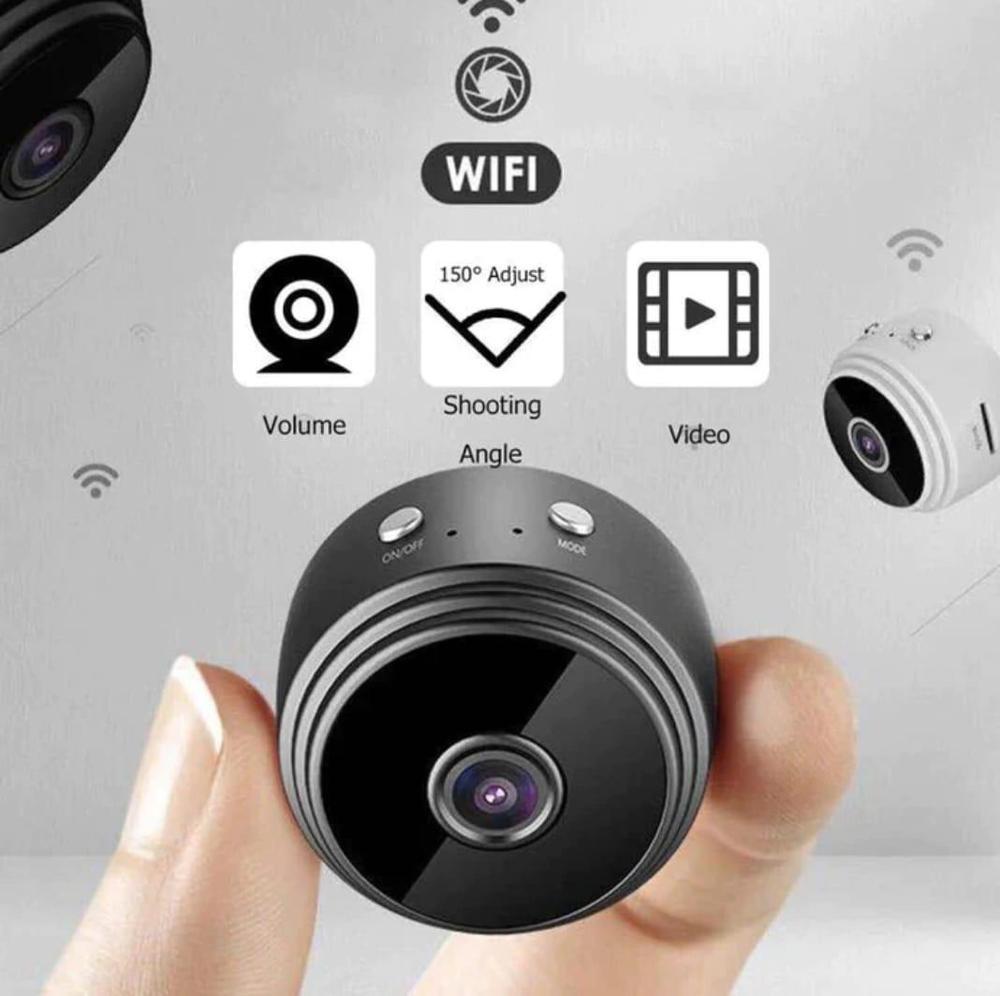 Mini WiFi 1080P HD Security Camera – 150° Wide Angle, Night Vision & Motion Detection