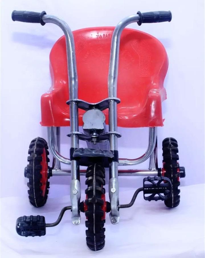 Kids Tricycle with Comfortable Seat – Sturdy 3-Wheel Children’s Bicycle